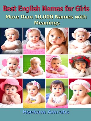 cover image of Best English Names for Girls